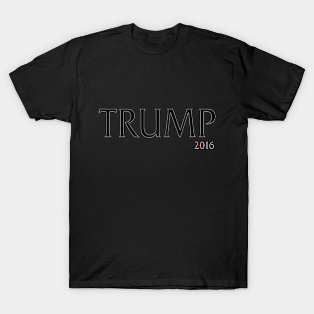 Trump 2016 T-Shirt by baggersonly